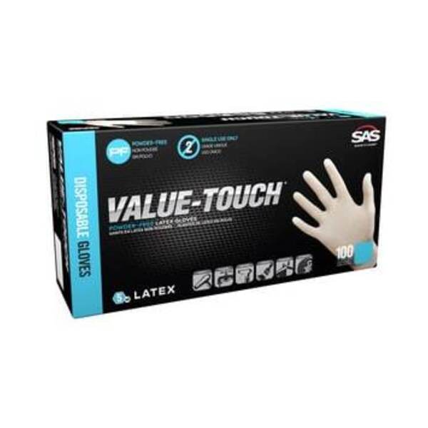 SAS PWDR FREE LTX DISPBL GLV LG 100 PK