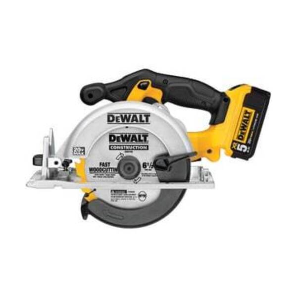 DEWALT 20V 5.0 AH MAX LI-ION CIRC SAW KIT