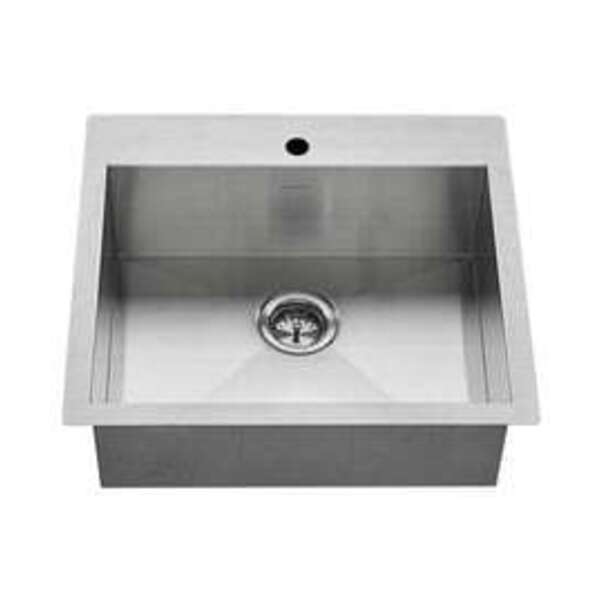 AMERICAN STANDARD 25X22 1H 1B SS DU MNT KITC SINK