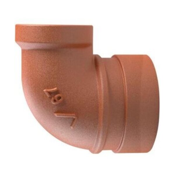 VICTAULIC 1-1/4X1/2 RD ELL 67 ORG NPT