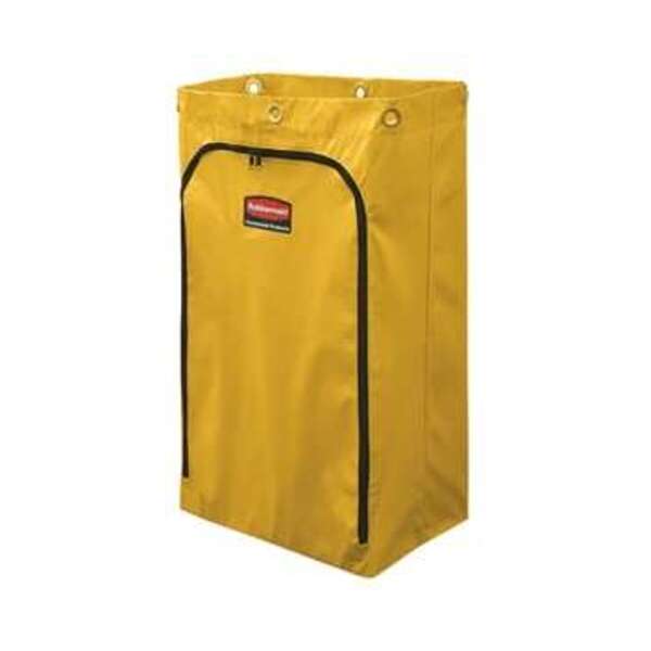 RUBBERMAID 24G VINYL CLEANING CART BAG YELL