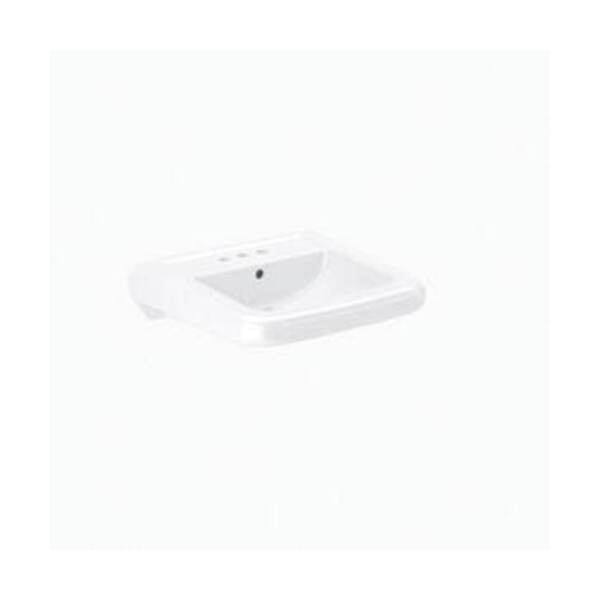 SLOAN VALVE CO 21X20 3H 4CC VC WM LAV WHIT
