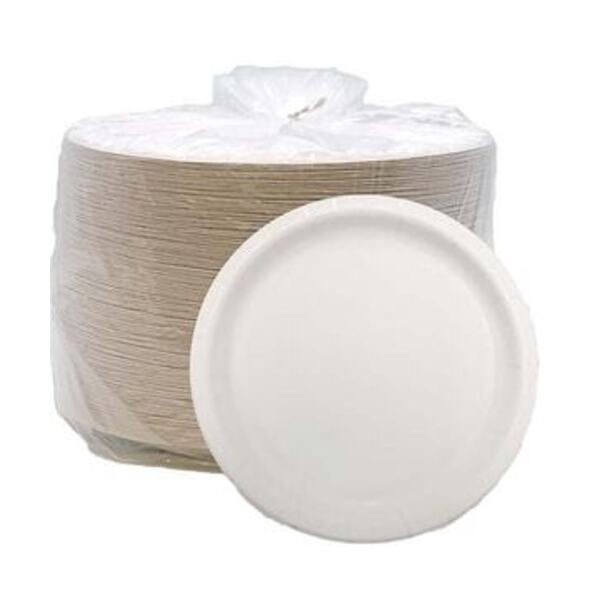 RJ SCHINNER CO INC 8-3/4 PAPER PLATE WHIT 500/ CA