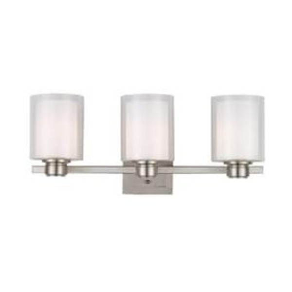 DEISGN HOUSE SN 3 60W MED INCAND BATH LGHT *OSLO