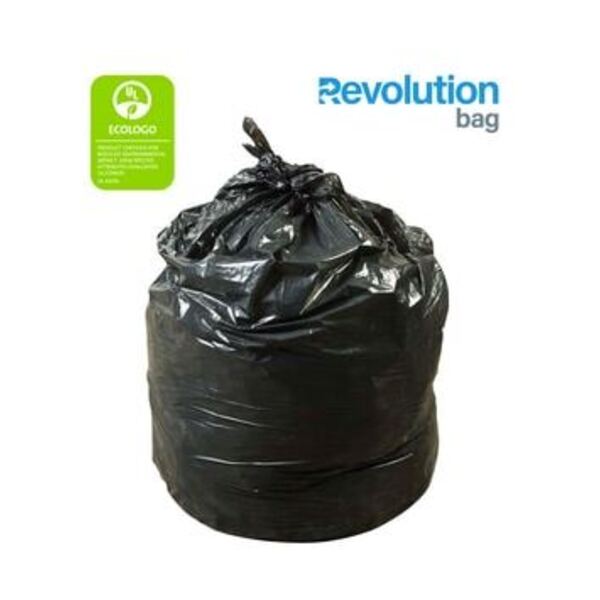 REVOLUTION COMMERCIAL SOL 40X46 1.35MIL PCR LNR BLACK 100/CA