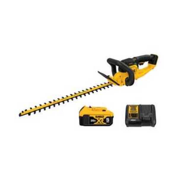 DEWALT INDUSTRIAL TOOL CO. DEWALT 20V HEDGE TRIMMER WITH