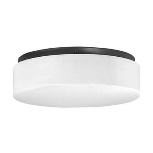PROGRESS LIGHTING LLC 11-1/8 in. 21W 120V 3000 Kelvin Integrated LED Flush Mount Ceiling Fixture in Black