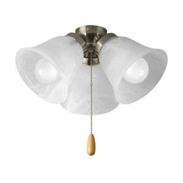 PROGRESS CCY BN 3 6.5W LED FAN LGHT KIT