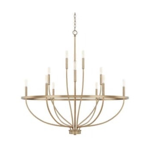 CAPITAL LIGHTING FIXTURE CO AGBR 12 60W B10 CAND CHAND