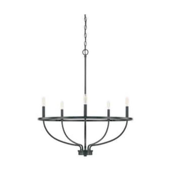 CAPITAL LIGHTING FIXTURE CO MABL 5 60W CAND LED CHAND