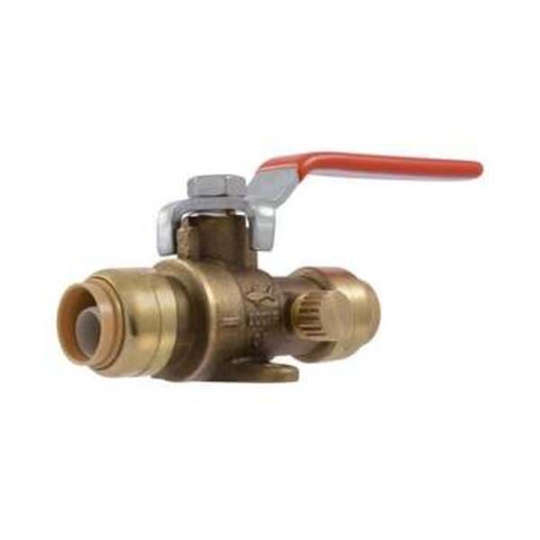 SHARKBITE USA LF 1/2 BV W/DE