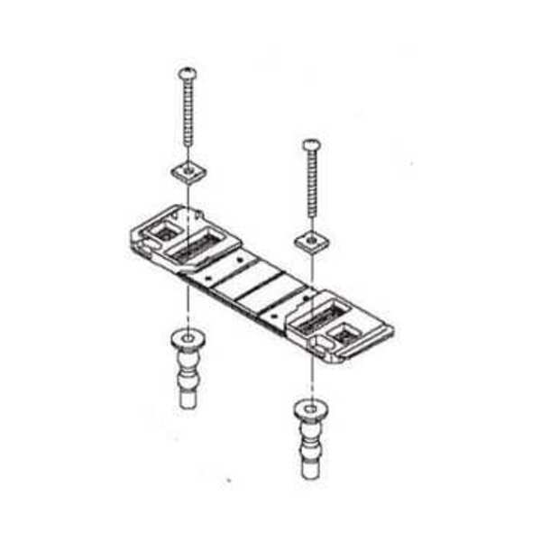 TOTO BASEPLATE ASSY CONC