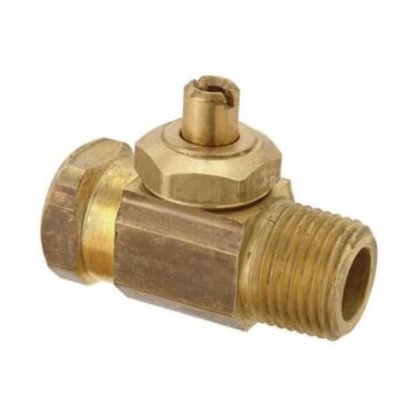 BRASSCRAFT LF 1/2 FIP X MIP SHUTOFF STRT ST