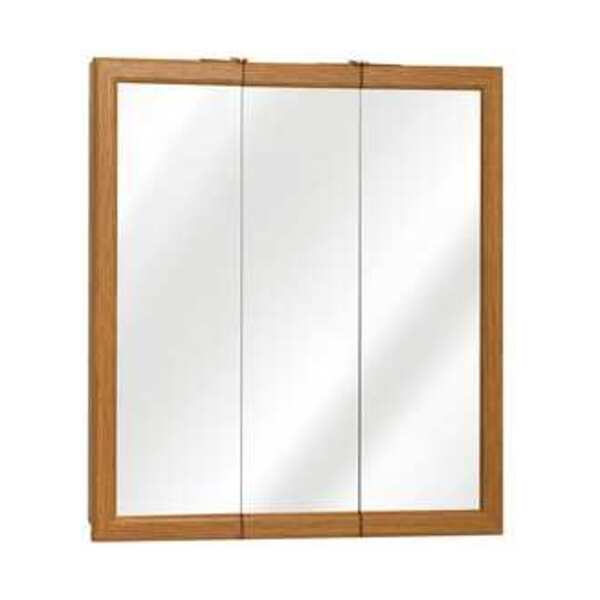 AMERICAN PRIDE 24X26 3DR MIR MED CAB OAK