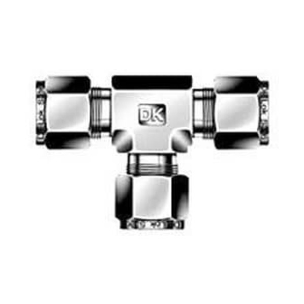 DK-LOK USA 1/2 OD SS UNION TEE