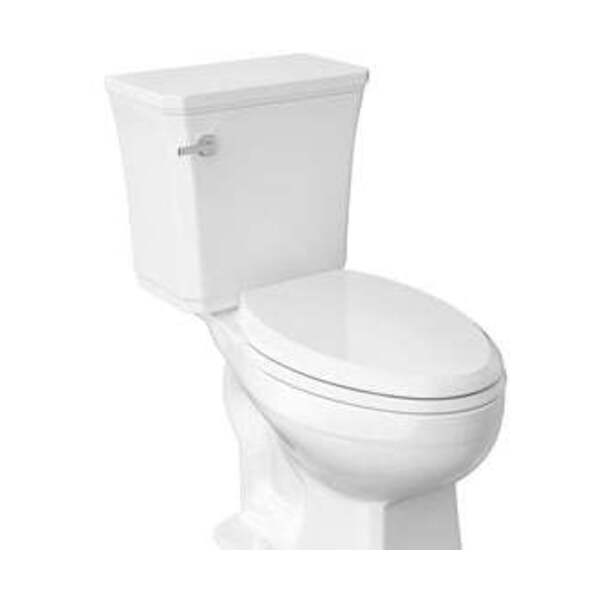 SIGNATURE HDWR EB TLT SEAT PLAS SLW W/ EC WH