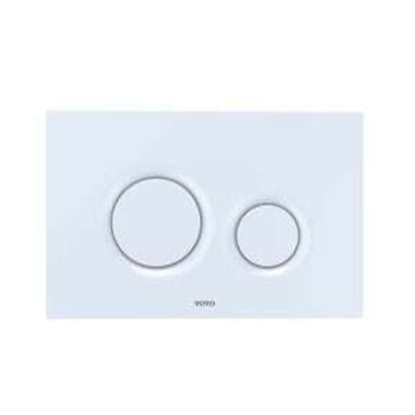 TOTO DU BUTTON BASIC RND PUSH PLT WHIT