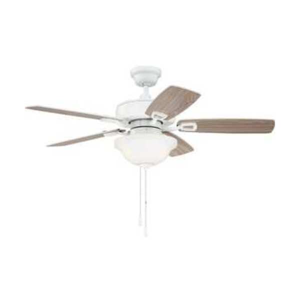 CRAFTMADE CCY WHIT 42 CEIL FAN 5BLD W/ LED
