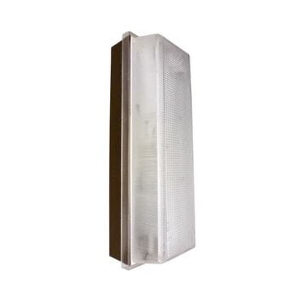 AFX INC 17W LED Wall Fixture with Clear Prismatic Diffuser in Oil Rubbed Bronze