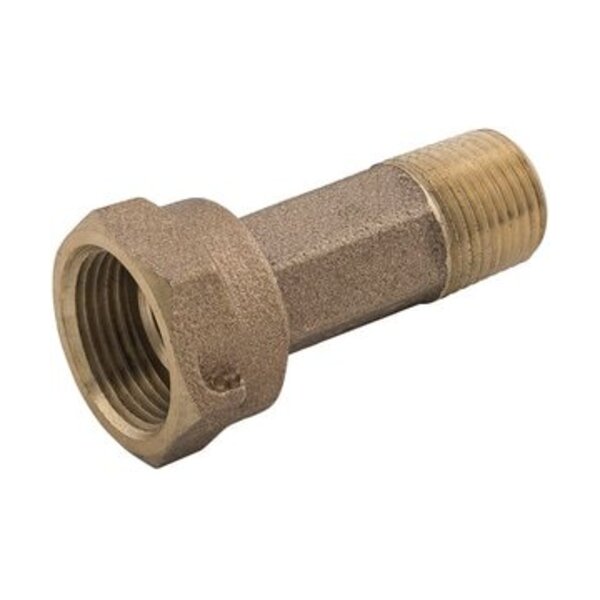 PROSELECT 1/2 x 3/4 in. MIPS x FIPS Bronze Reducing Coupling