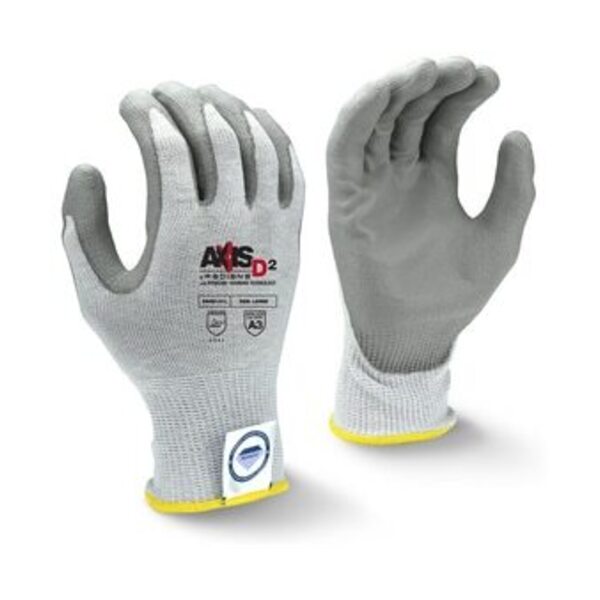 RADIANS INC L Size Polyethylene Glove in Grey
