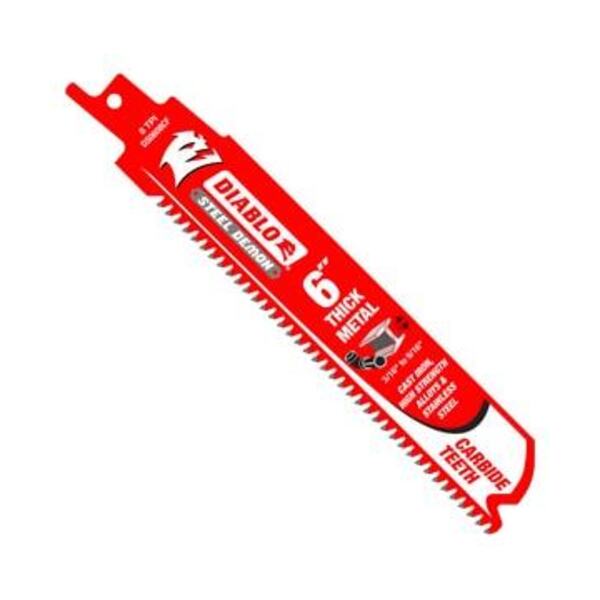 DIABLO TOOLS 6 CARB TIP THICK MTL BLD 10 PK