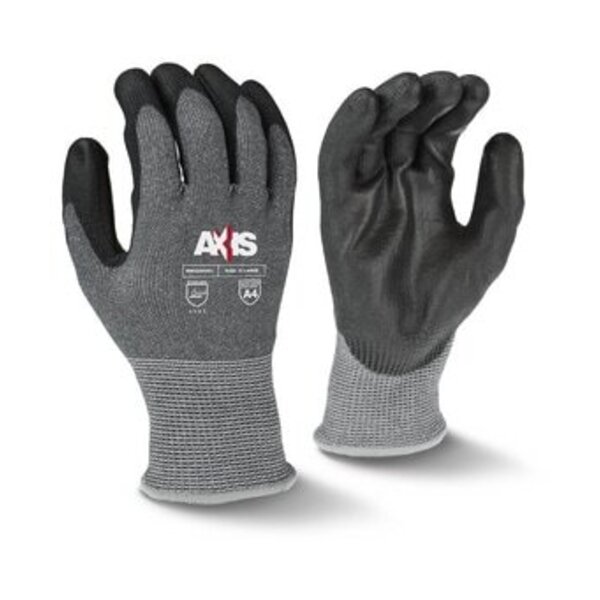 RADIANS HPPE GLV ANSI CUT A4 XL BLAC/GRAY