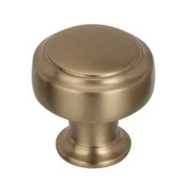 AMEROCK LLC Highland Ridge 1-3/16 in (30 mm) Diameter Golden Champagne Cabinet Knob
