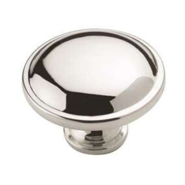 AMEROCK LLC Allison Value 1-1/4 in (32 mm) Diameter Polished Chrome Cabinet Knob