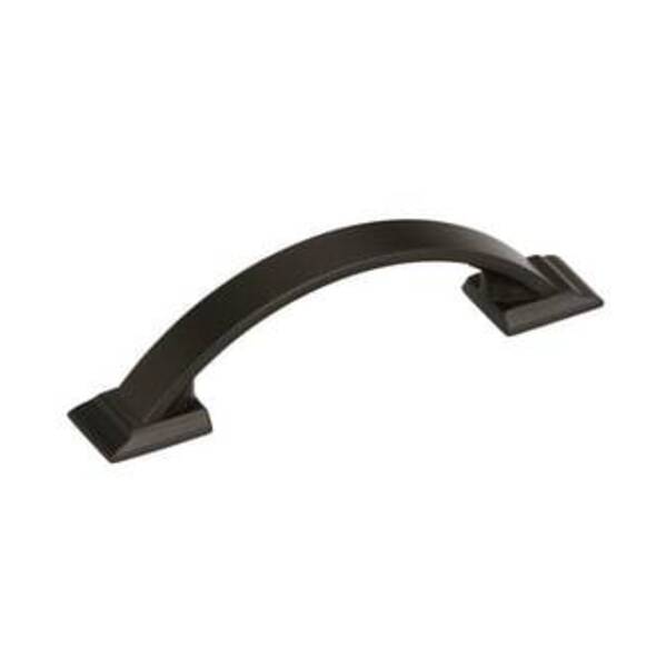 AMEROCK LLC Candler 3 in (76 mm) Center-to-Center Black Bronze Cabinet Pull