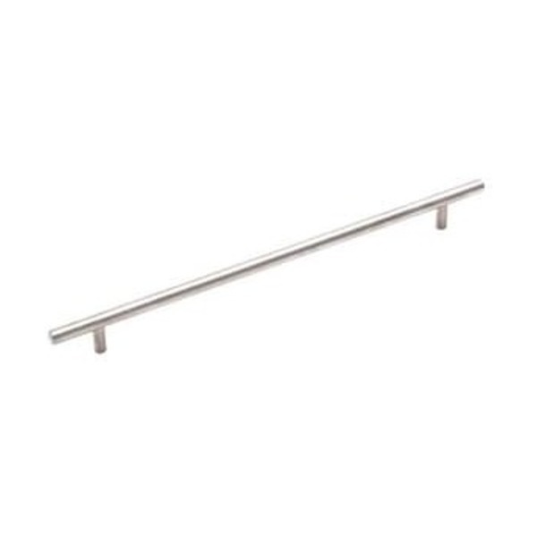 AMEROCK LLC Bar Pulls 12-5/8 in (320 mm) Center-to-Center Stainless Steel Cabinet Pull