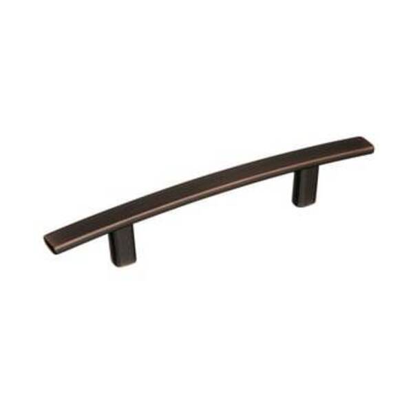 AMEROCK LLC Cyprus 3-3/4 in (96 mm) Center-to-Center Oil-Rubbed Bronze Cabinet Pull