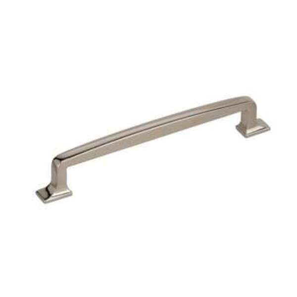 AMEROCK LLC Westerly 6-5/16 in (160 mm) Center-to-Center Polished Nickel Cabinet Pull