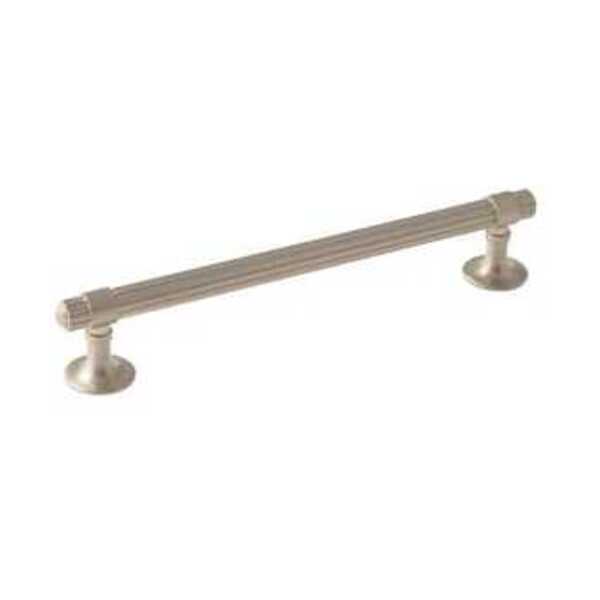AMEROCK LLC Sea Grass 6-5/16 in (160 mm) Center-to-Center Satin Nickel Cabinet Pull