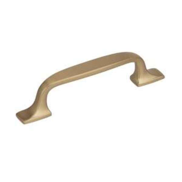 AMEROCK LLC Highland Ridge 3 in (76 mm) Center-to-Center Golden Champagne Cabinet Pull