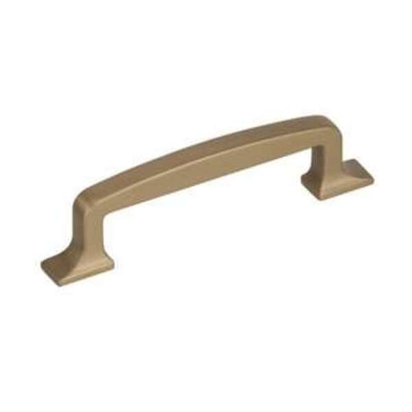 AMEROCK LLC Westerly 3-3/4 in (96 mm) Center-to-Center Golden Champagne Cabinet Pull