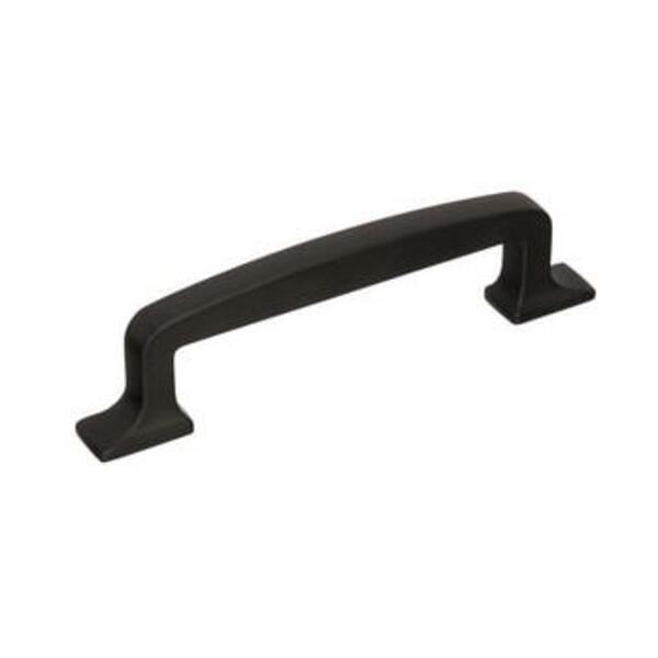 AMEROCK LLC Westerly 3-3/4 in (96 mm) Center-to-Center Black Bronze Cabinet Pull