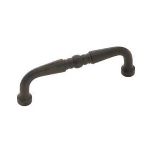 AMEROCK LLC Allison Value 3 in (76 mm) Center-to-Center Flat Black Cabinet Pull