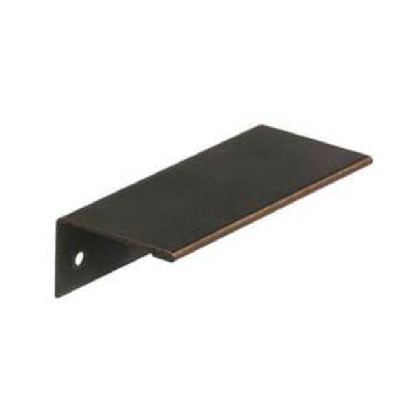 AMEROCK LLC Edge Pull 3 in (76 mm) Center-to-Center Oil-Rubbed Bronze Cabinet Pull