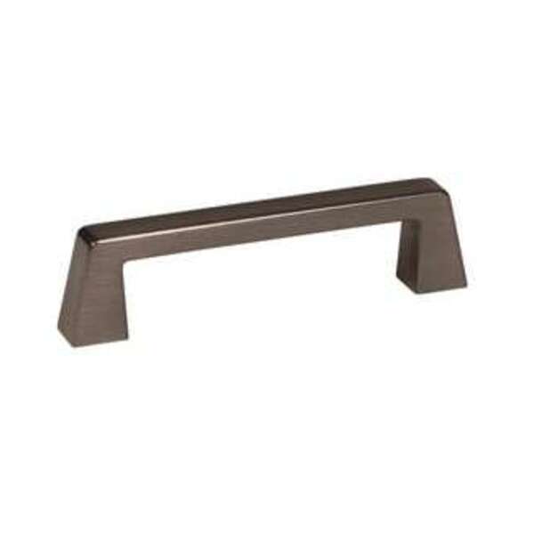 AMEROCK LLC Blackrock 3-3/4 in (96 mm) Center-to-Center Gunmetal Cabinet Pull