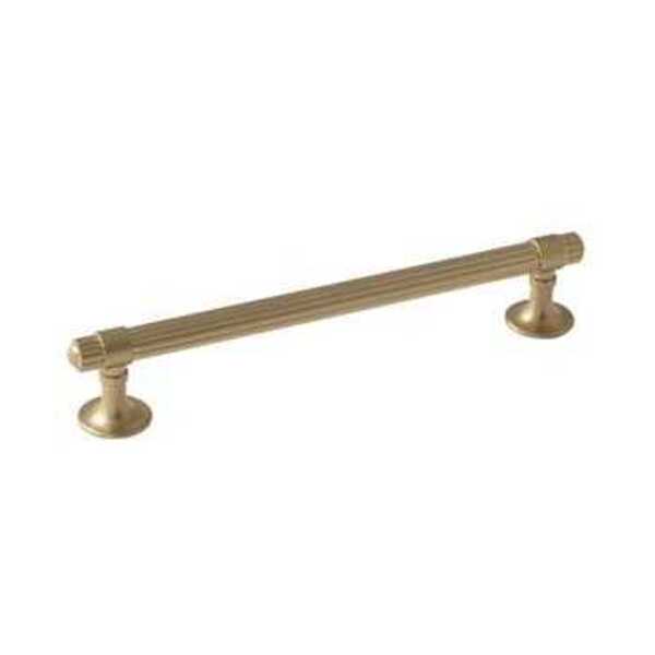 AMEROCK LLC Sea Grass 6-5/16 in (160 mm) Center-to-Center Golden Champagne Cabinet Pull