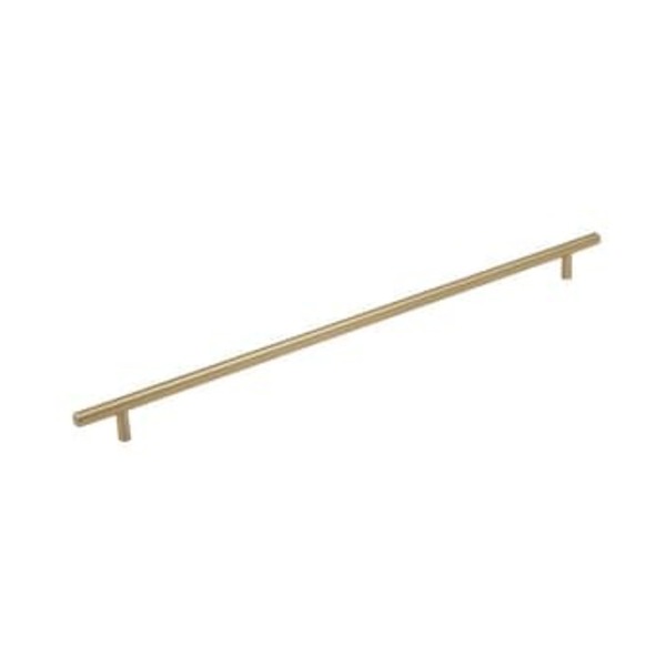 AMEROCK LLC Bar Pulls 18-7/8 in (480 mm) Center-to-Center Golden Champagne Cabinet Pull