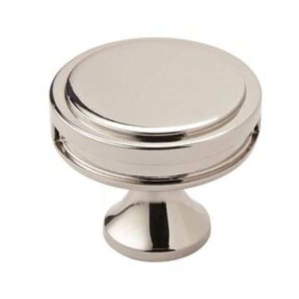 AMEROCK LLC 1-3/8 in. Cabinet Knob in Polished Nickel