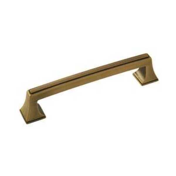 AMEROCK LLC Mulholland 5-1/16 in (128 mm) Center-to-Center Gilded Bronze Cabinet Pull
