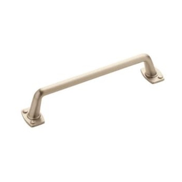 AMEROCK LLC 6-1/16 in. Center-to-Center Cabinet Pull in Satin Nickel