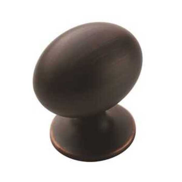 AMEROCK LLC Allison Value 1-3/8 in (35 mm) Length Oil-Rubbed Bronze Cabinet Knob