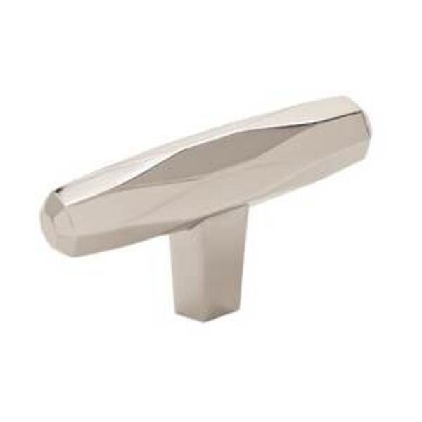 AMEROCK LLC St. Vincent 2-1/2 in (64 mm) Length Polished Nickel Cabinet Knob