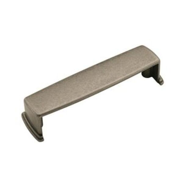 AMEROCK LLC Kane 3-3/4 in (96 mm) Center-to-Center Weathered Nickel Cabinet Cup Pull