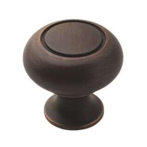 AMEROCK LLC Allison Value 1-1/4 in (32 mm) Diameter Oil-Rubbed Bronze Cabinet Knob