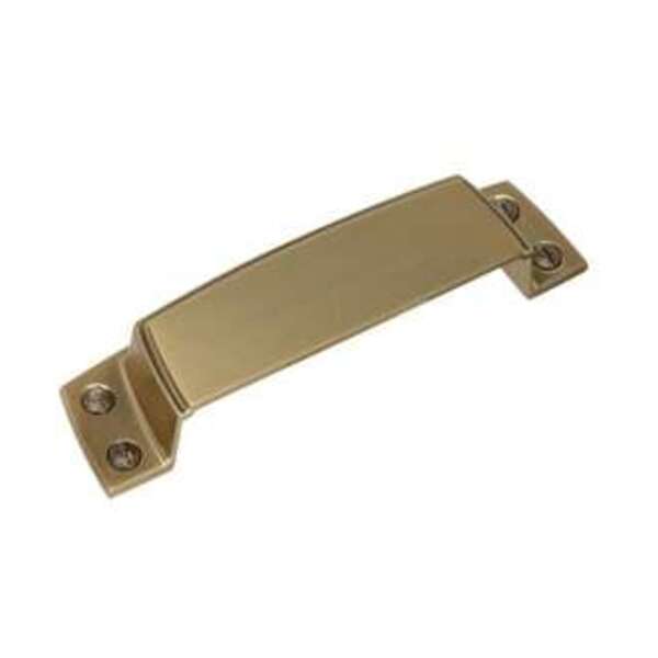 AMEROCK LLC Highland Ridge 3-1/2 in (89 mm) Center-to-Center Golden Champagne Cabinet Cup Pull